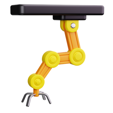 Industrial Arm  3D Icon