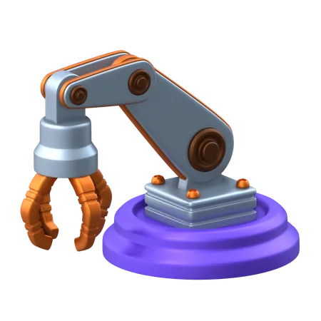 Industrial Arm  3D Icon