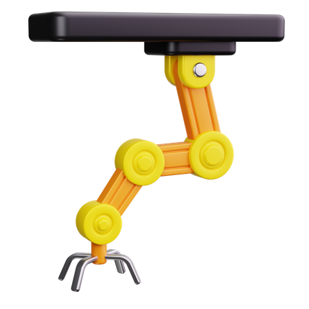 Industrial Arm  3D Icon