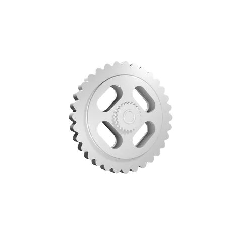 Industrial Gears  3D Icon