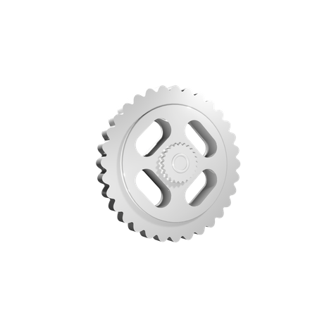 Industrial Gears  3D Icon