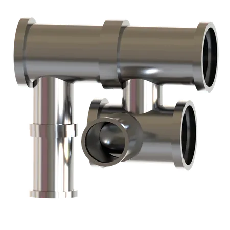 Industrial Pipe  3D Icon