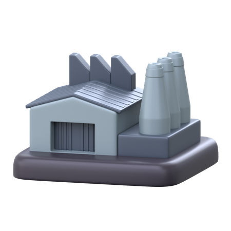 Industrial Revolution  3D Icon