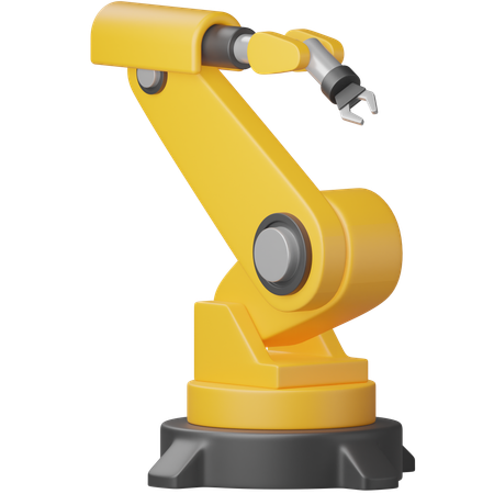 産業用ロボット  3D Icon