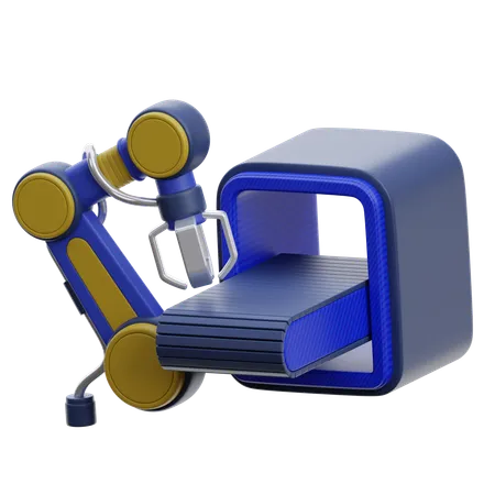 産業用ロボット  3D Icon