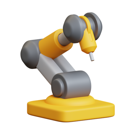Industrial Robot  3D Icon