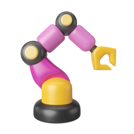 Industrial Robot  3D Icon