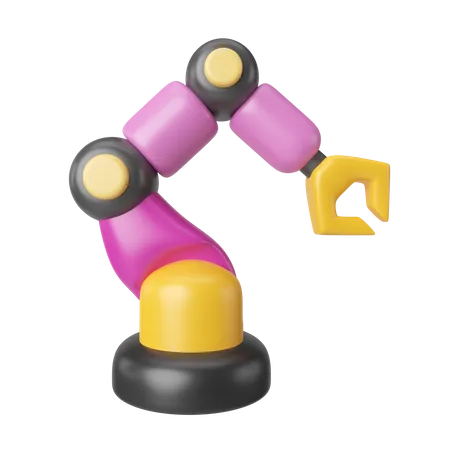 Industrial Robot  3D Icon