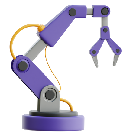 Industrial Robot  3D Icon