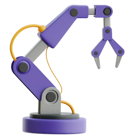 Industrial Robot  3D Icon