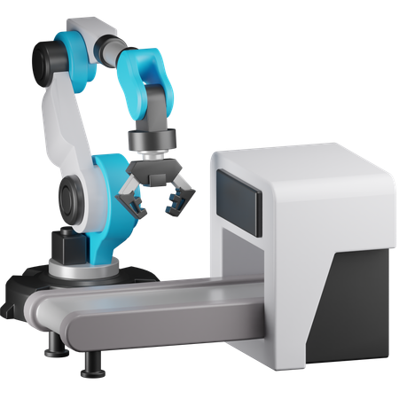 Industrial Robot  3D Icon