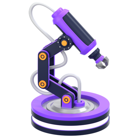 Industrial robot  3D Icon