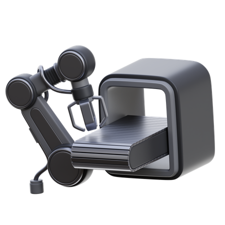 Industrial Robot  3D Icon