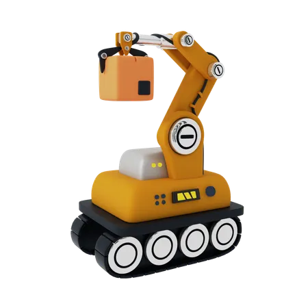 Industrial Robot  3D Icon