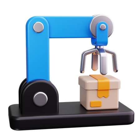 Industrial Robot  3D Icon