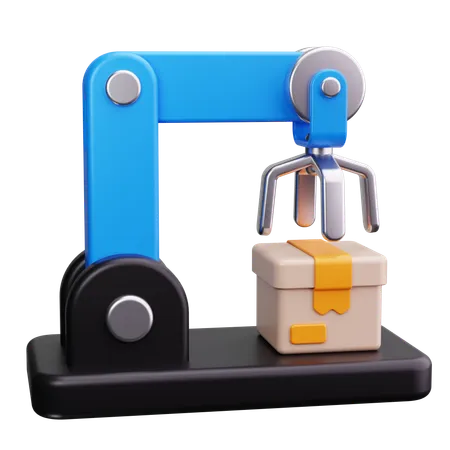 Industrial Robot  3D Icon