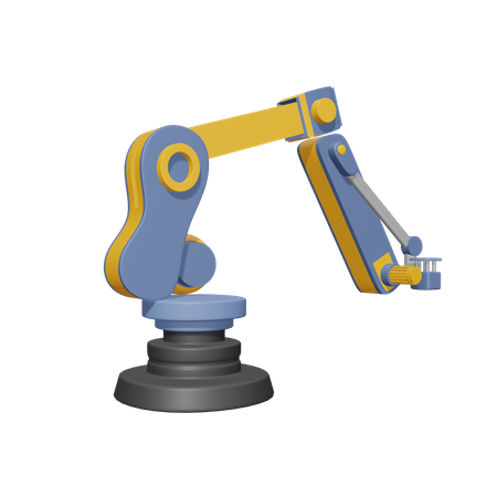 Industrial Robot  3D Icon