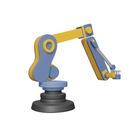 Industrial Robot  3D Icon