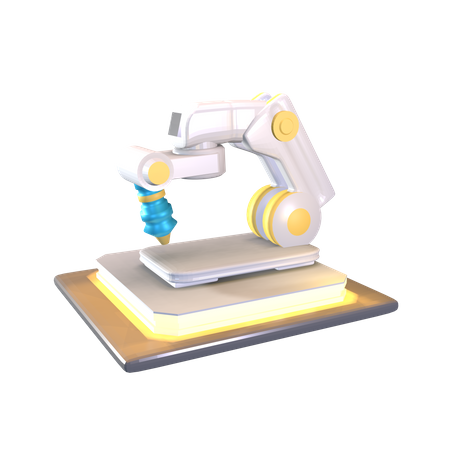 Industrial Robot  3D Icon