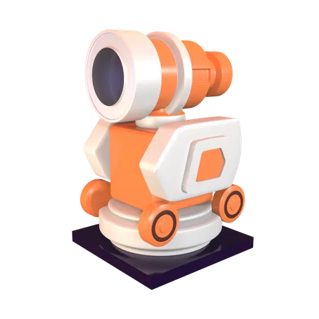 Industrial Robot  3D Icon