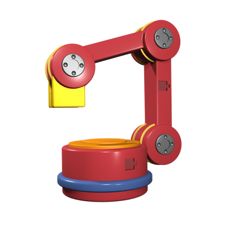 Industrial Robot  3D Icon