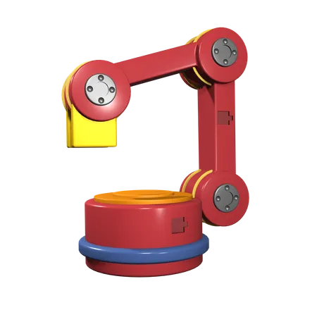 Industrial Robot  3D Icon