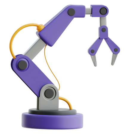 Industrial Robot  3D Icon