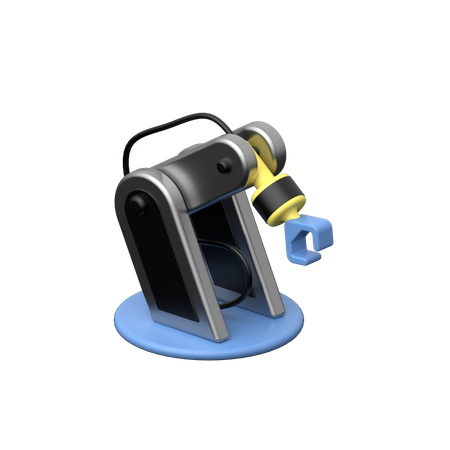 Industrial Robot  3D Icon