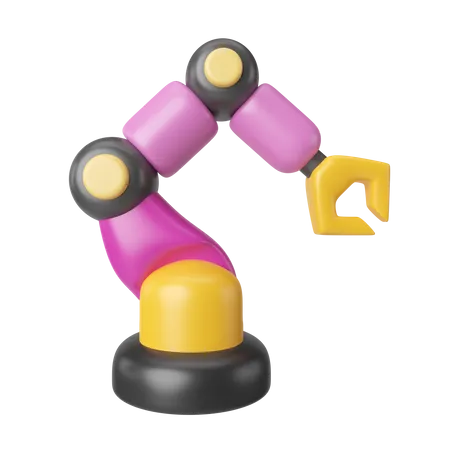 This Is Industrial Robot 3 D Render Illustration Icon High Resolution Png File Isolated On Transparent Background Available 3 D Model File Format Blend Gltf And Obj 3D Icon