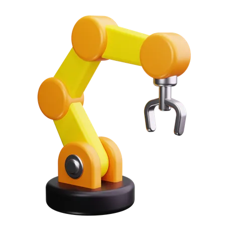 Industrial Robot Arm  3D Icon