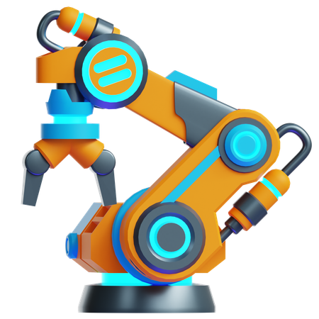INDUSTRIAL ROBOTIC ARM  3D Icon