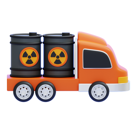 Industrial Truck  3D Icon