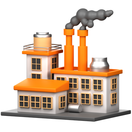 Industrie  3D Icon