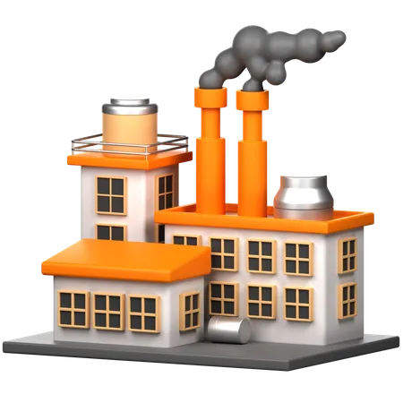 Industrie  3D Icon