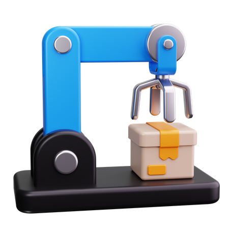 Industrieroboter  3D Icon