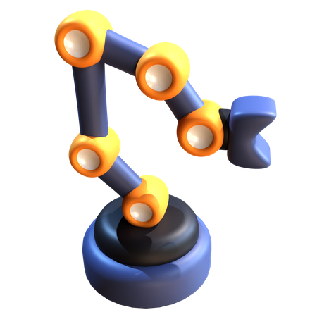 Industrieroboter  3D Icon