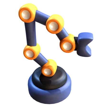 Industrieroboter  3D Icon