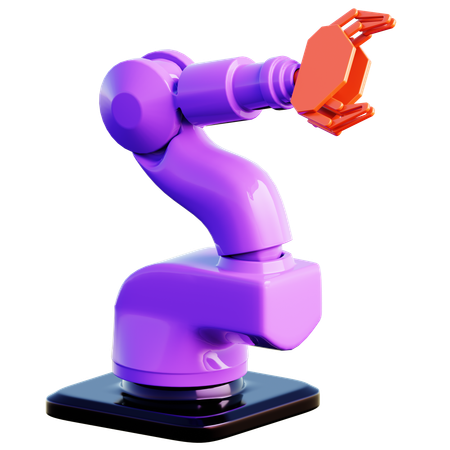 Industrieller Roboterarm  3D Icon