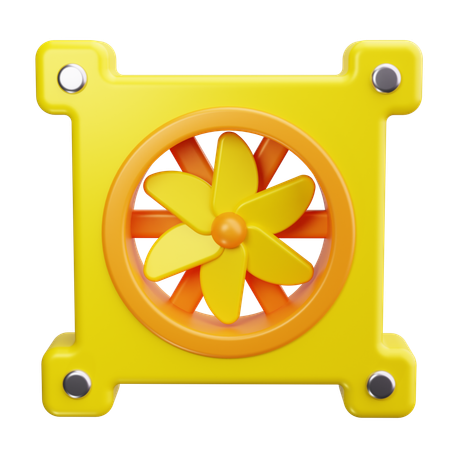 Industrieventilator  3D Icon