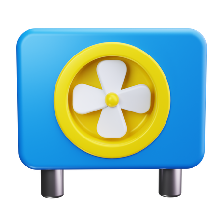 Industrieventilator  3D Icon