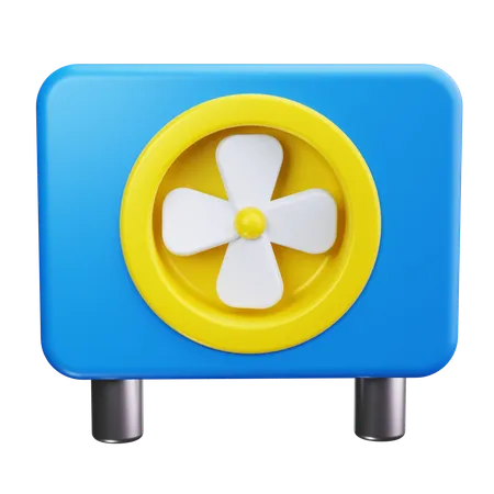 Industrieventilator  3D Icon