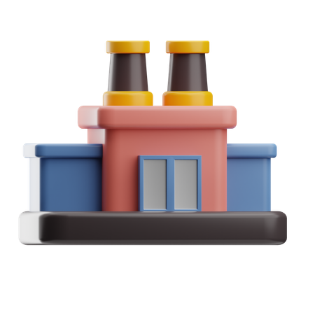 Industry  3D Icon