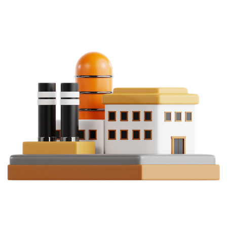 Industry  3D Icon