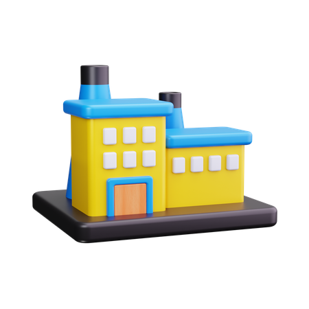 Industry  3D Icon