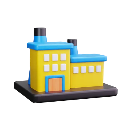 Industry  3D Icon