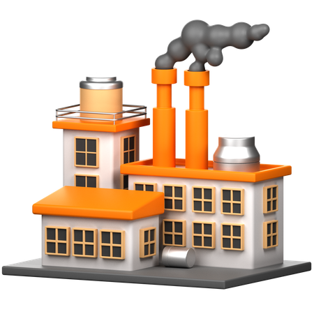 Industry  3D Icon