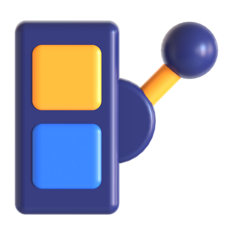 Industry Lever  3D Icon