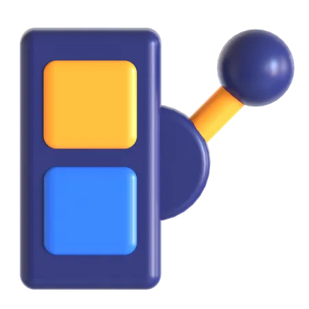 Industry Lever  3D Icon