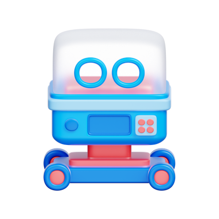 Infant Incubator  3D Icon