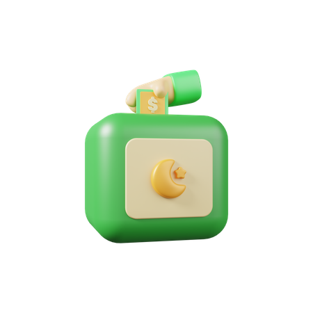 Infaq  3D Icon